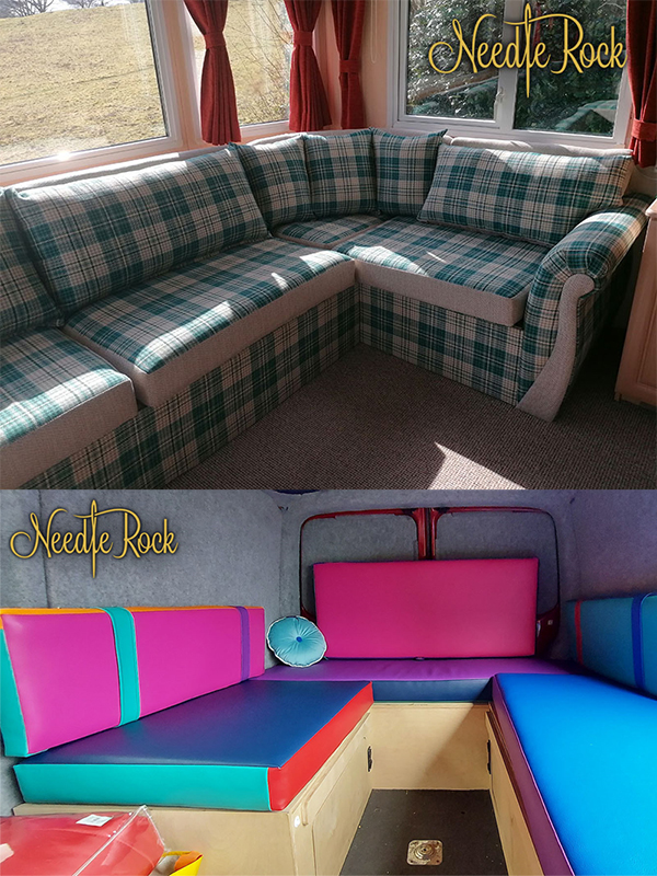 Caravan Upholstery Examples