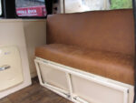 VW Camper seat VW Camper seat made in distressed faux leather