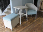 Lloyd Loom refurbished furniture. Lloyd Loom refurbished furniture.