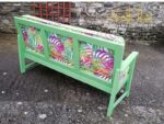 An old bench from a long-time ago. Rescued, restored and given a brand-new lease of life. An old bench from a long-time ago. Rescued, restored and given a brand-new lease of life.