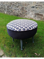 A footstool that looks like a spaceship!