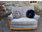 An original Ercol sofa given a new upholstery makeover Ercol sofa